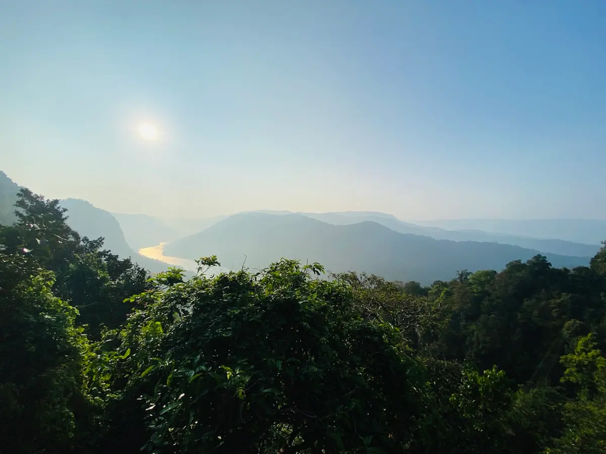 गोदावरी नदीवरील सूर्योदय